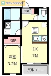 ＡＱＵＥ２２の物件間取画像